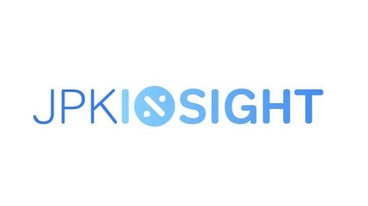 JPK Insight logo concept — percent sign, letter N and calculator button