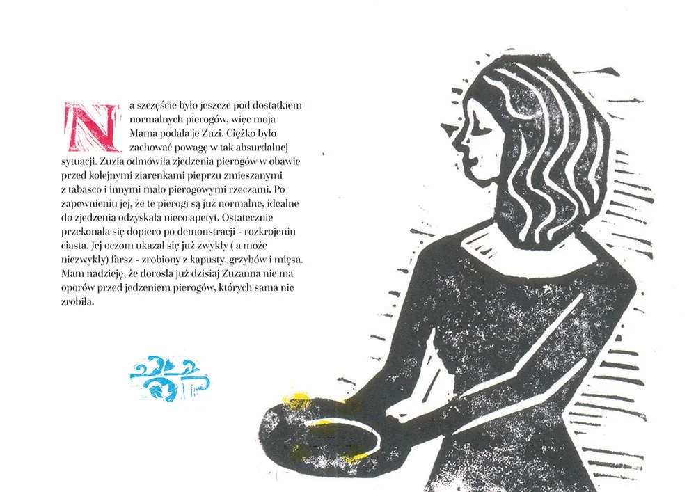 Silvarerum — linocut book illustration